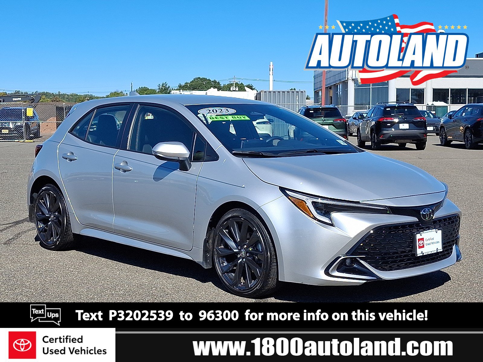 Certified 2023 Toyota Corolla XSE FWD image 1