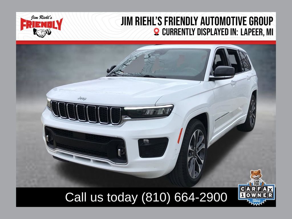 Certified 2022 Jeep Grand Cherokee L Overland w/ Luxury Tech Group IV
