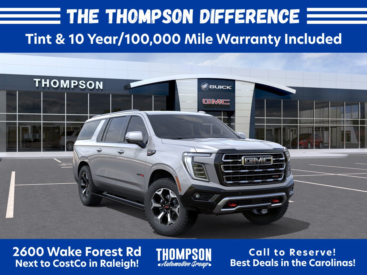 New 2026 GMC Yukon XL AT4 w/ AT4 Premium Package
