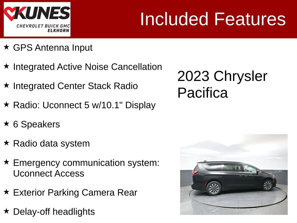 Used 2023 Chrysler Pacifica Touring-L FWD image 3
