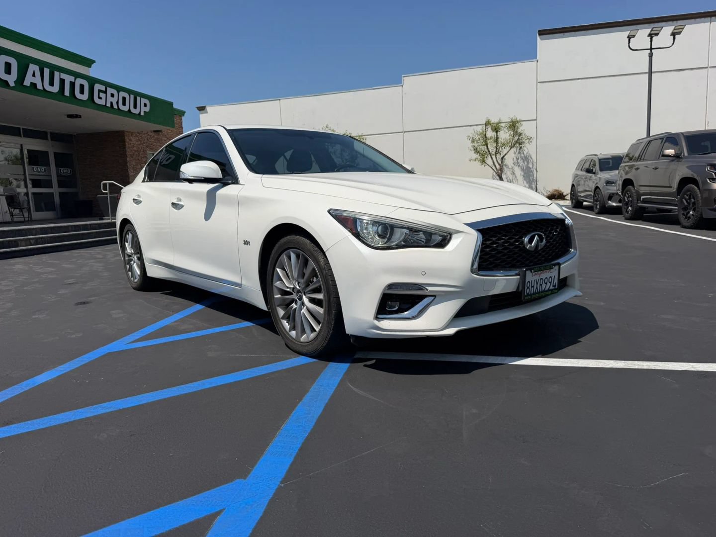 Used 2019 INFINITI Q50 Luxe w/ Essential Package (3.0T Luxe) RWD image 3