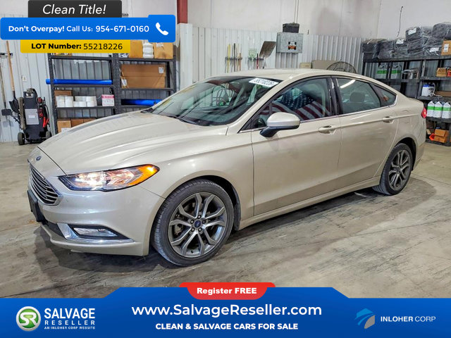 Used 2017 Ford Fusion S w/ Equipment Group 101A FWD image 1