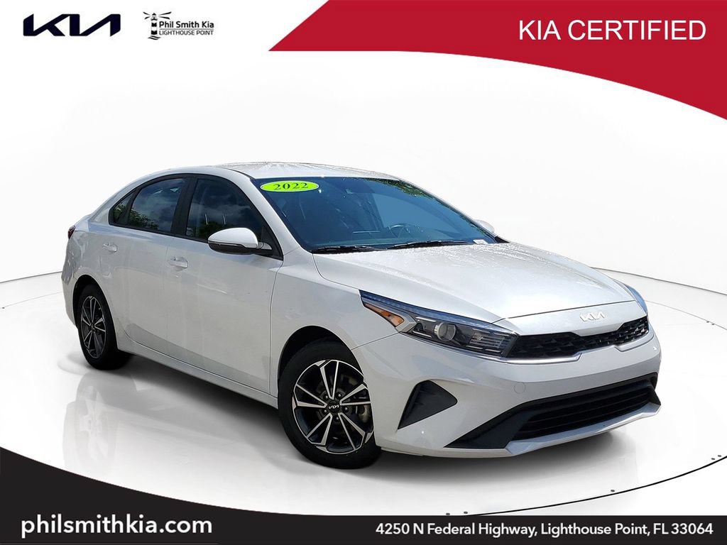 Certified 2022 Kia Forte LXS w/ LXS Technology Package FWD image 1