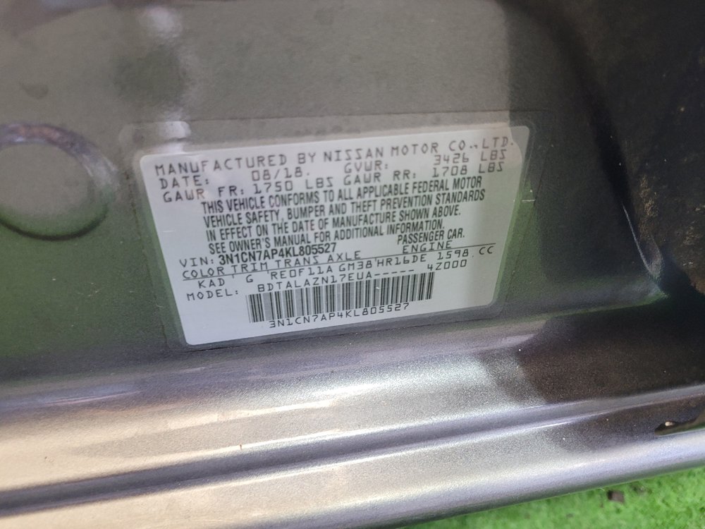 Used 2019 Nissan Versa S Plus FWD image 33