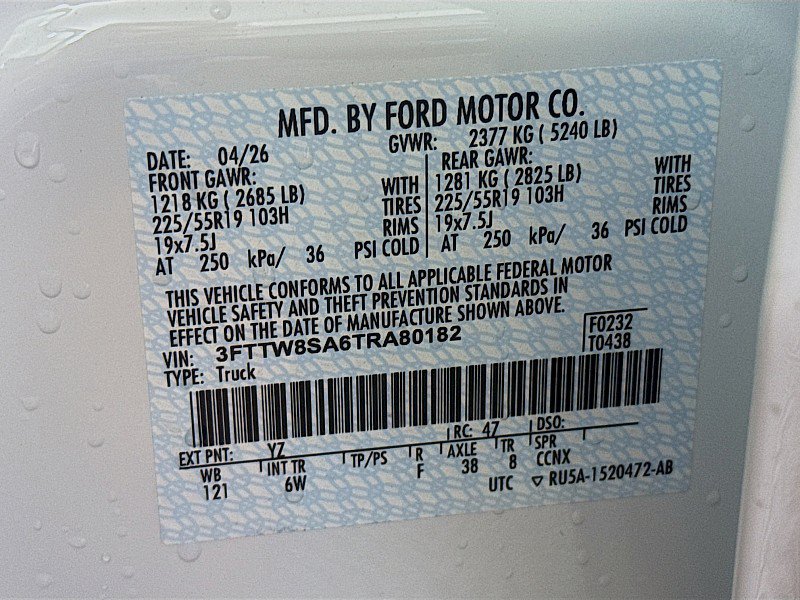 New 2026 Ford Maverick Lariat w/ Black Appearance Package AWD/4WD image 32