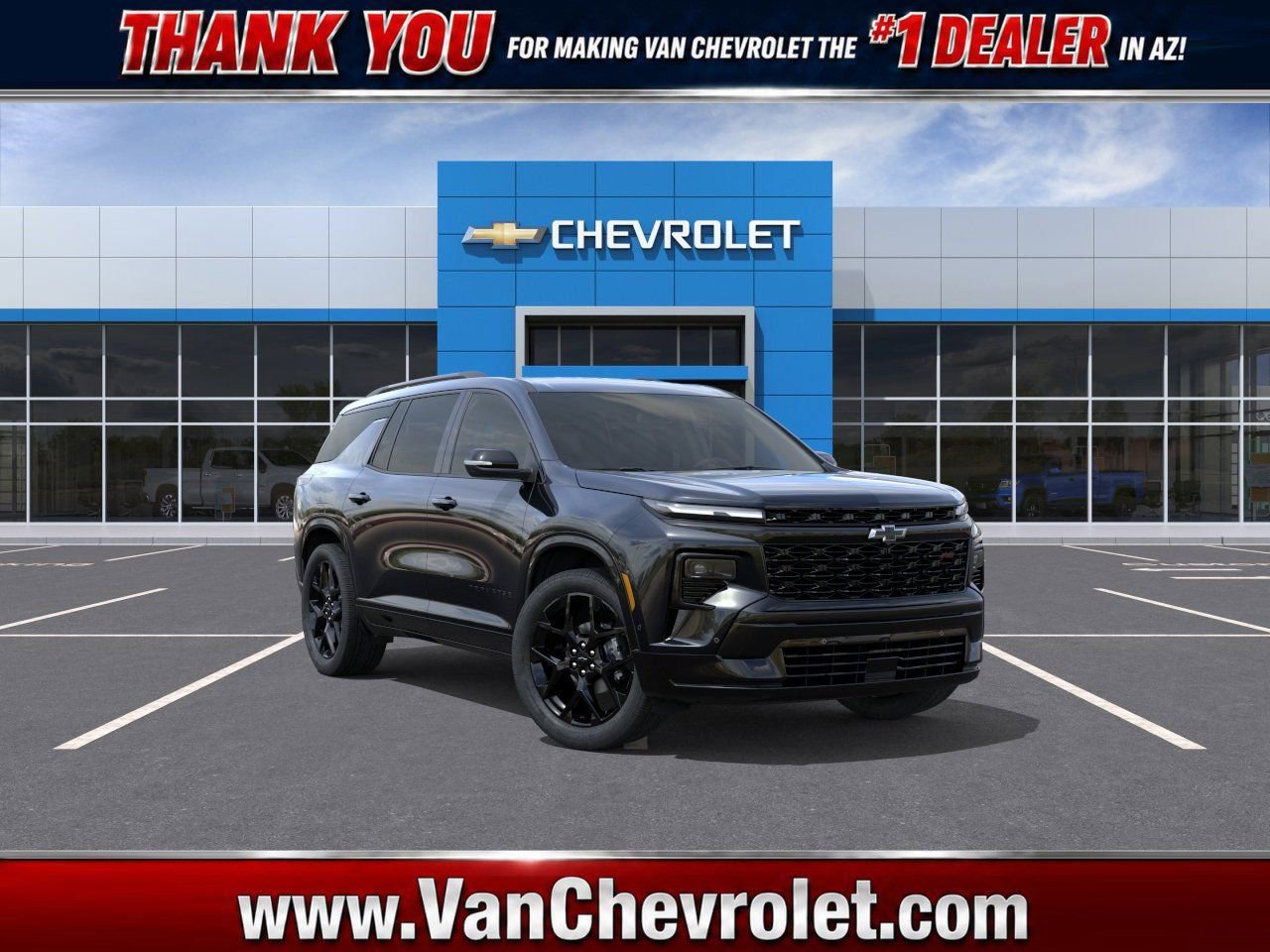 New 2026 Chevrolet Traverse RS w/ LPO, Floor Liner Package FWD image 1