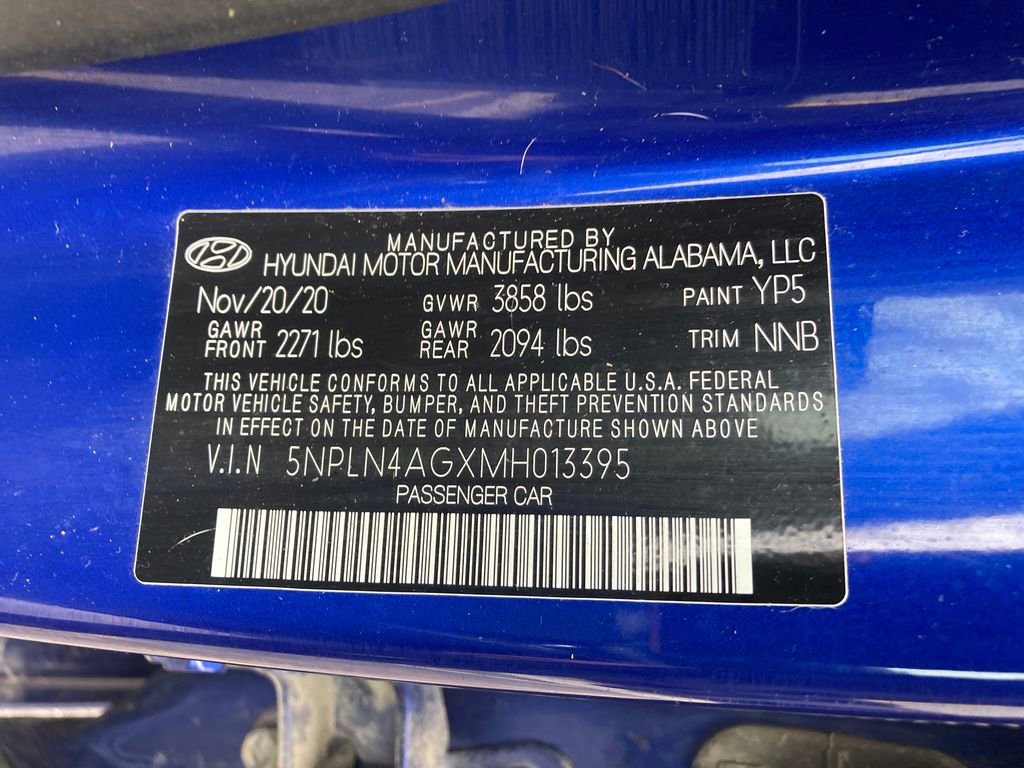 Used 2021 Hyundai Elantra SEL w/ Convenience + Premium Package FWD image 34