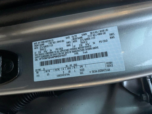 Used 2023 Ford F150 Lightning XLT w/ Equipment Group 312A High image 33