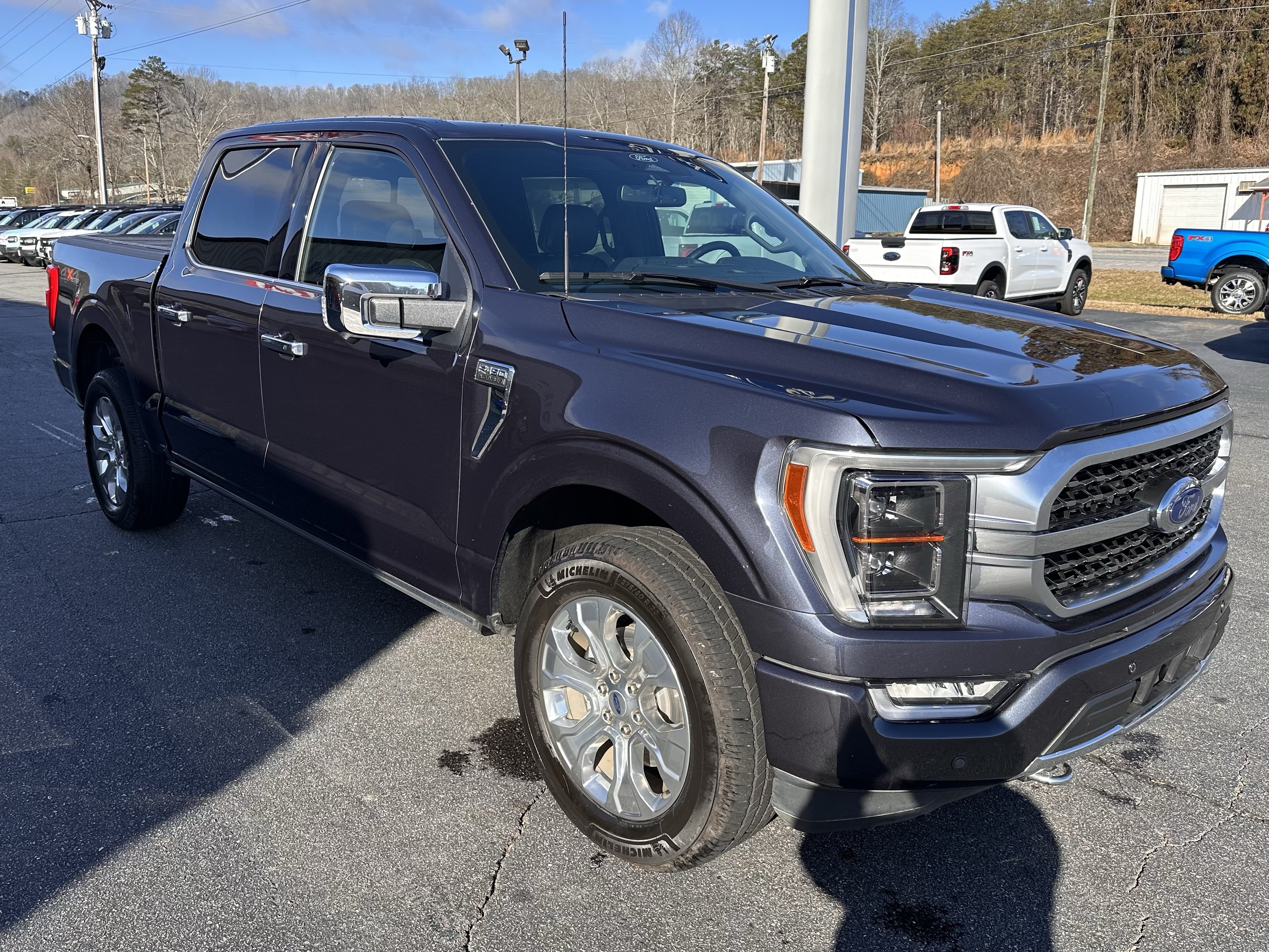 Used 2022 Ford F150 Platinum w/ Trailer Tow Package AWD/4WD image 4