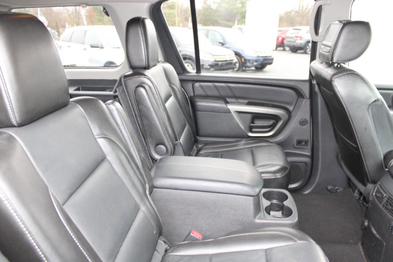 Used 2015 Nissan Armada Platinum w/ 2nd Row Captain Seat Package image 21