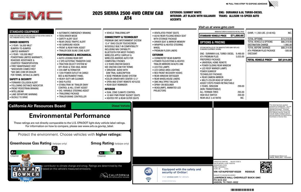 Used 2025 GMC Sierra 2500 AT4 w/ AT4 Premium Plus Package AWD/4WD image 3