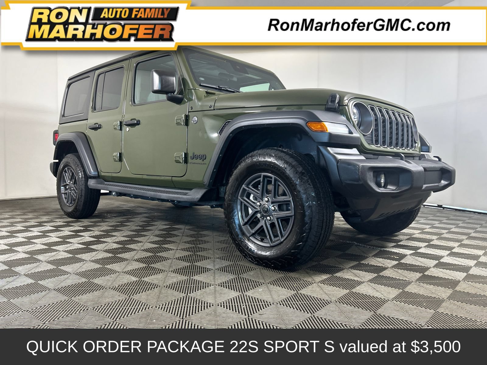 Used 2024 Jeep Wrangler Unlimited Sport AWD/4WD image 1