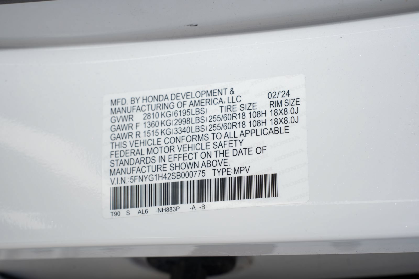 Certified 2025 Honda Pilot EX-L image 41