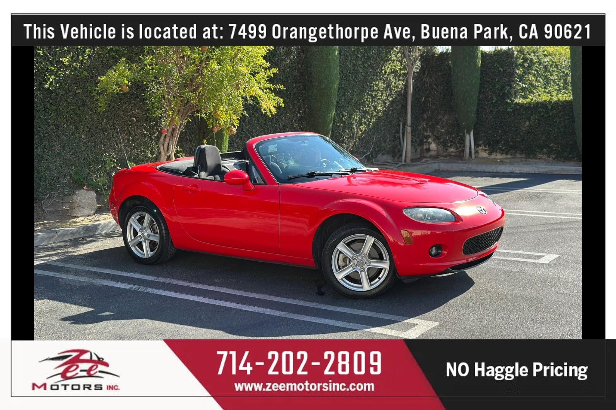 Used 2006 MAZDA MX-5 Miata Touring RWD image 1