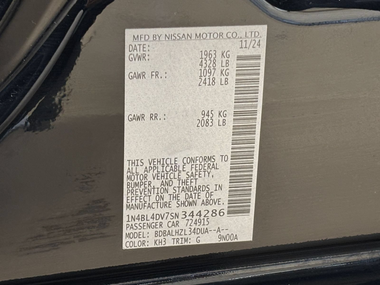 Used 2025 Nissan Altima 2.5 SV FWD image 29