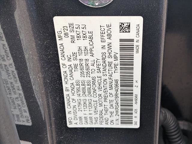 Certified 2024 Honda CR-V EX-L image 25