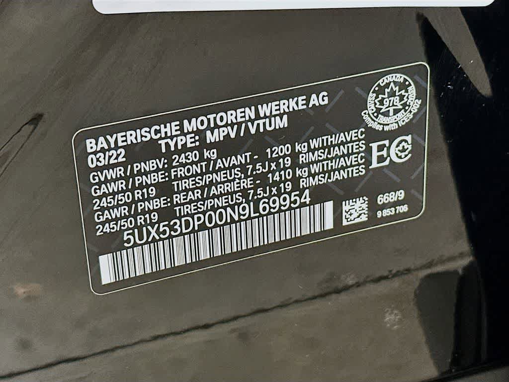 Used 2022 BMW X3 xDrive30i image 23