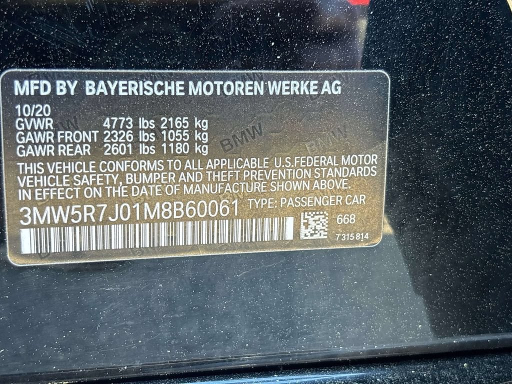 Used 2021 BMW 330i xDrive Sedan w/ Convenience Package AWD/4WD image 32