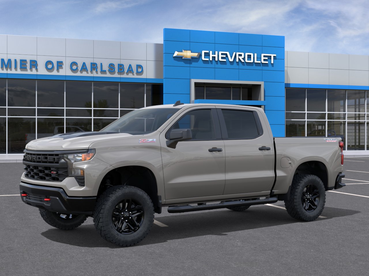 New 2026 Chevrolet Silverado 1500 Custom Trail Boss w/ LPO, Dark Essentials Package AWD/4WD image 2