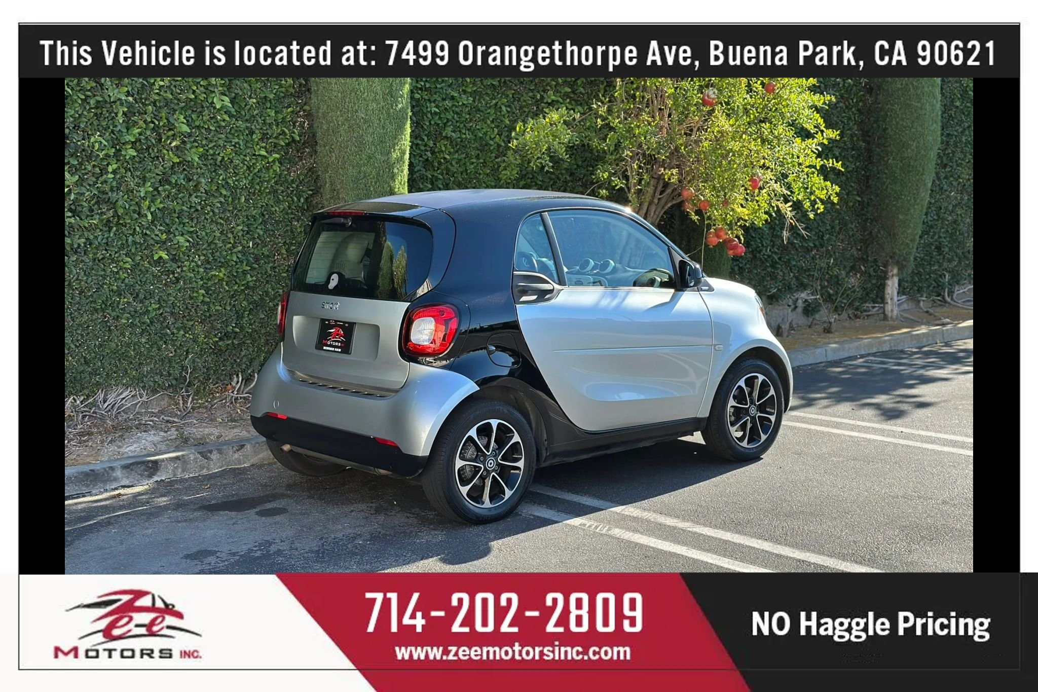 Used 2016 smart fortwo passion RWD image 7