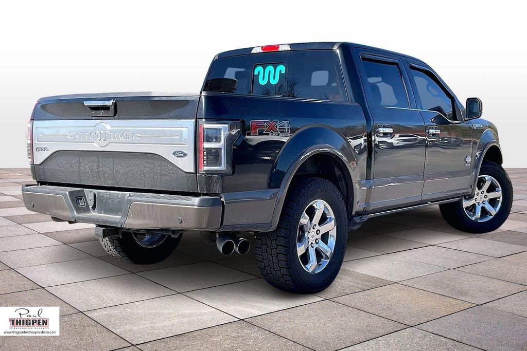 Certified 2017 Ford F150 King Ranch w/ Equipment Group 601A Luxury image 12