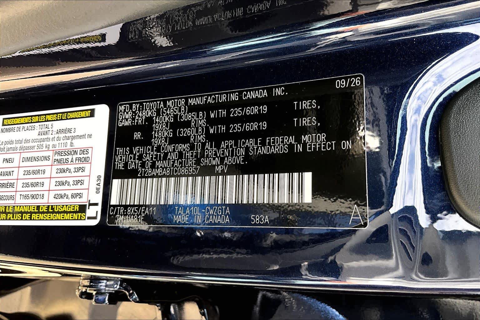 New 2026 Lexus RX 350 Premium FWD image 22