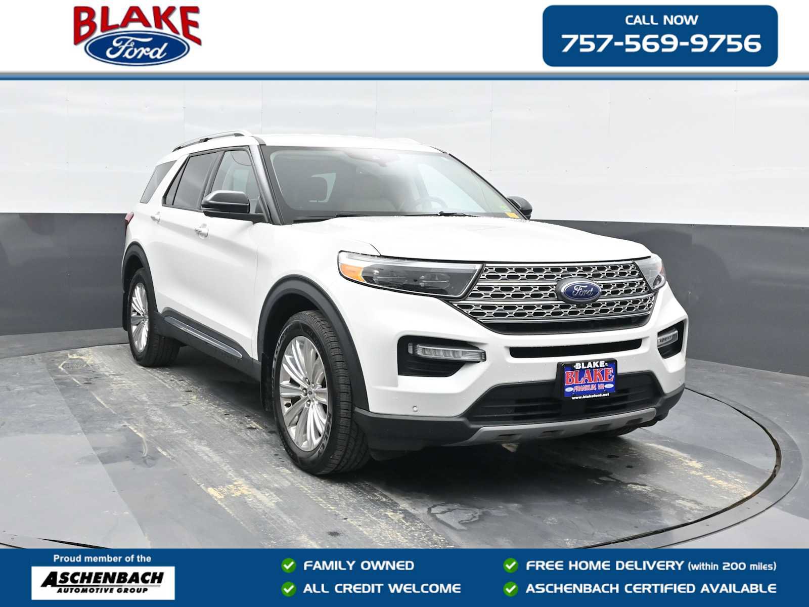 Used 2020 Ford Explorer Limited w/ Class III Trailer Tow Package AWD/4WD image 1