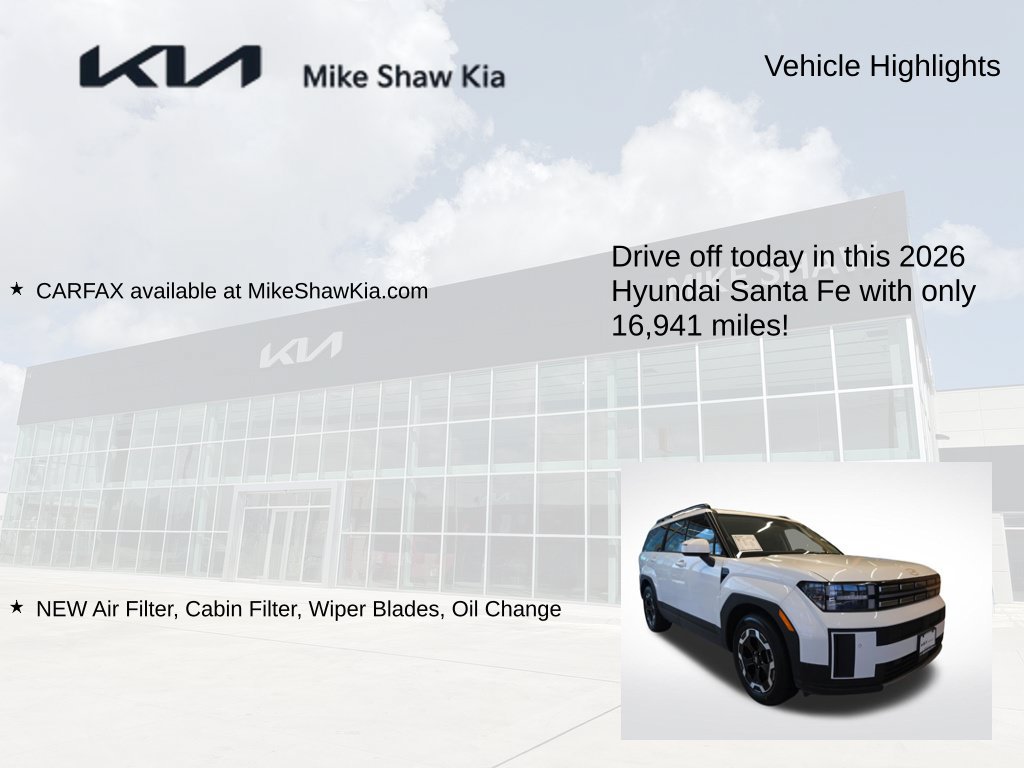 Used 2026 Hyundai Santa Fe SEL AWD/4WD image 8