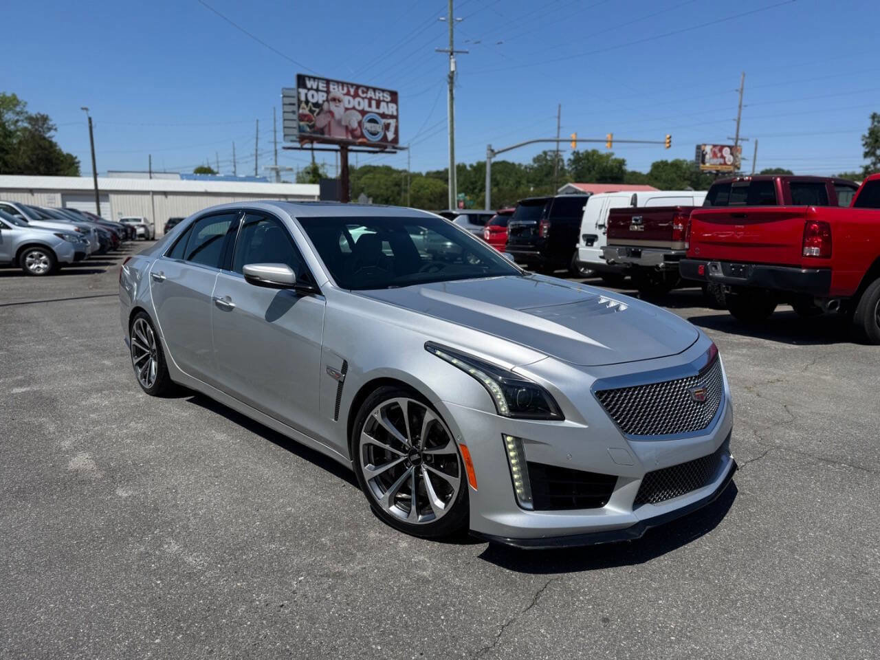 Used 2016 Cadillac CTS V w/ Luxury Package RWD image 2