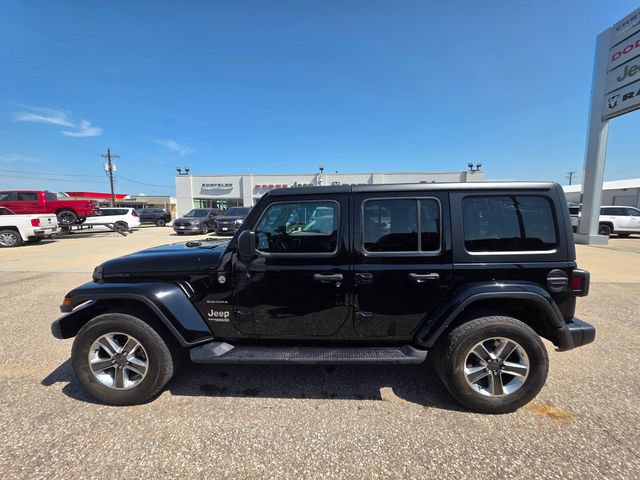 Used 2021 Jeep Wrangler Unlimited Sahara w/ Uconnect 4C Nav & Sound Group AWD/4WD image 9