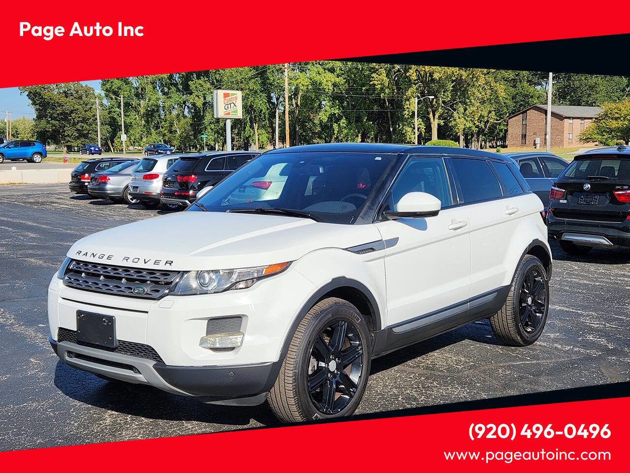 Used 2014 Land Rover Range Rover Evoque Pure Plus