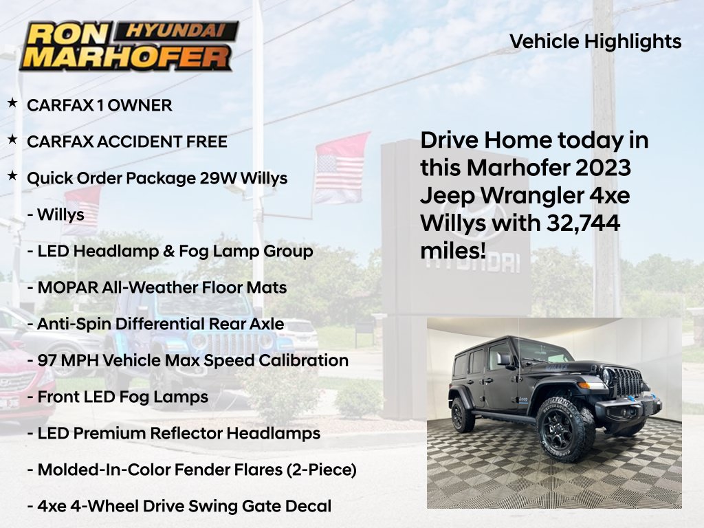Used 2023 Jeep Wrangler Unlimited w/ Cold Weather Group AWD/4WD image 15