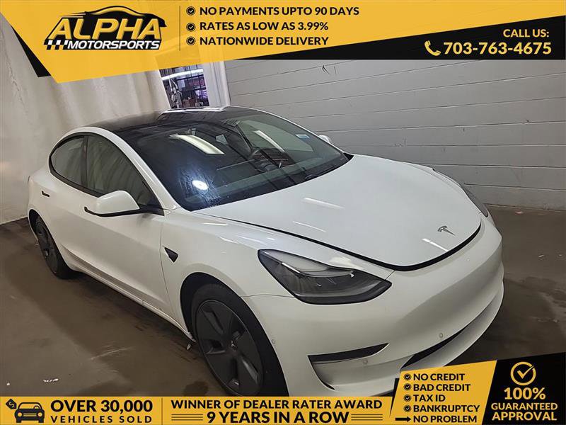 Used 2021 Tesla Model 3 Standard Range Plus RWD image 1
