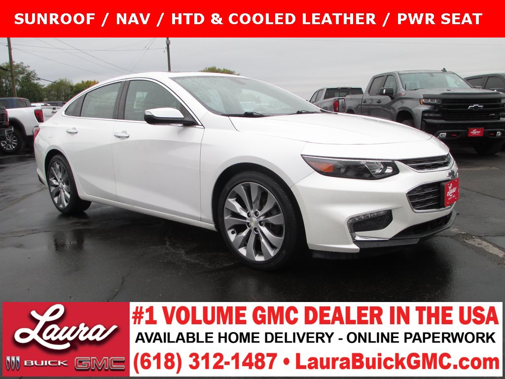 Used 2017 Chevrolet Malibu Premier w/ Premier Sun and Wheel Package