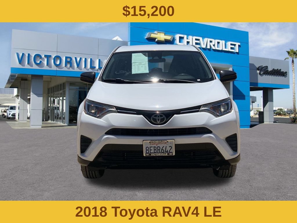 Used 2018 Toyota RAV4 LE w/ All Weather Liner Package AWD/4WD image 2