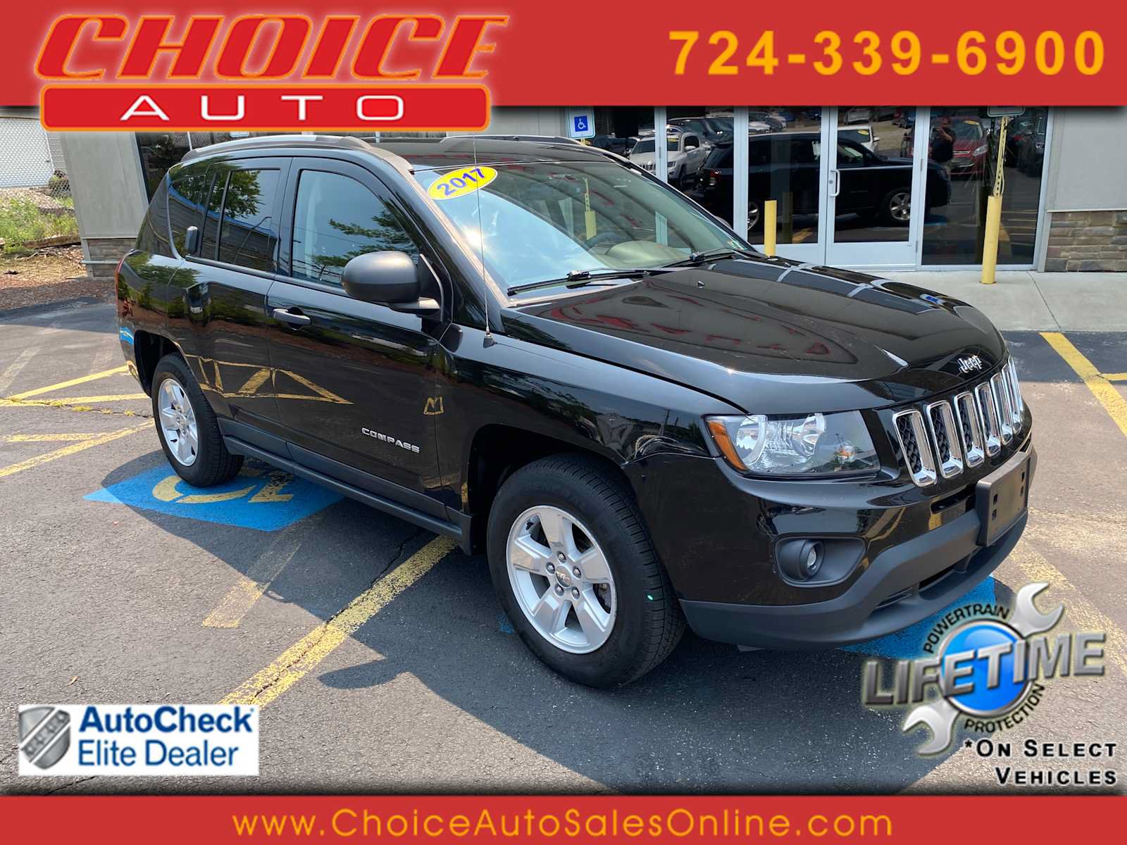 Used 2017 Jeep Compass Sport FWD image 1
