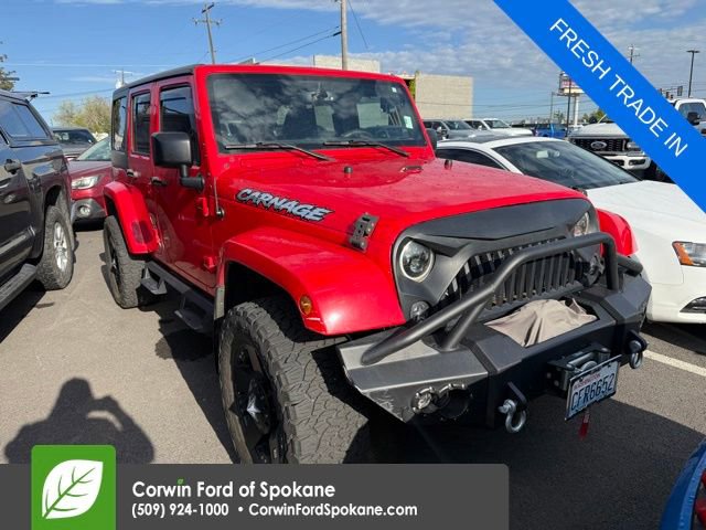 Used 2017 Jeep Wrangler Unlimited Sahara w/ Connectivity Group AWD/4WD image 1