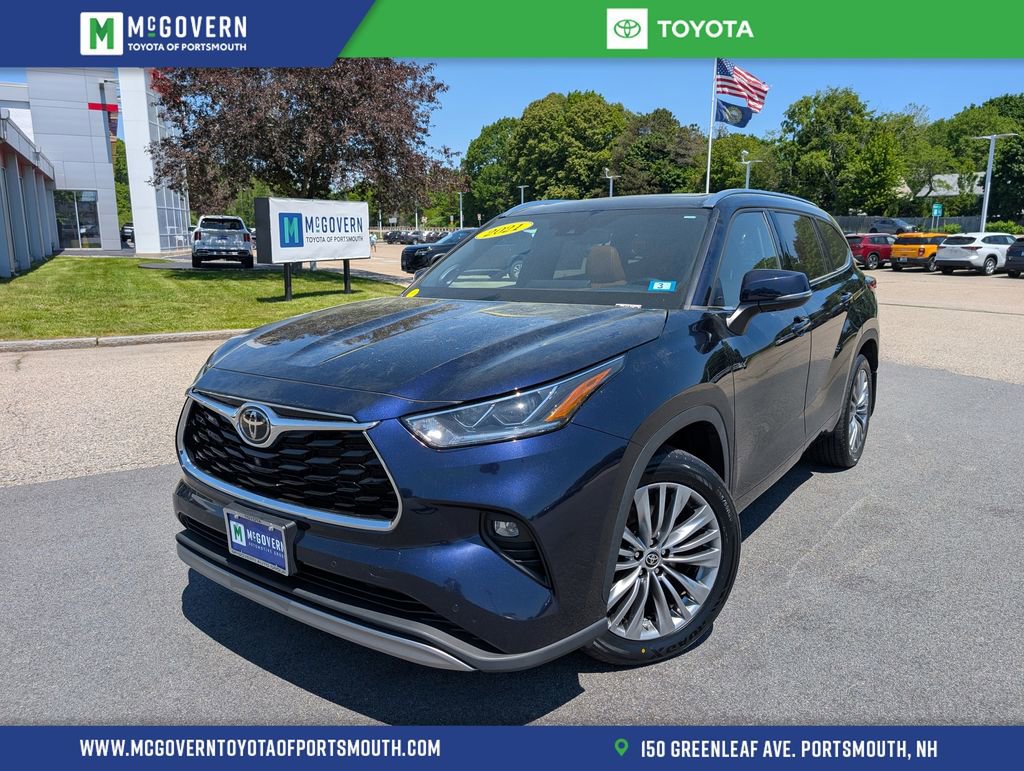Used 2021 Toyota Highlander Platinum AWD/4WD video 1