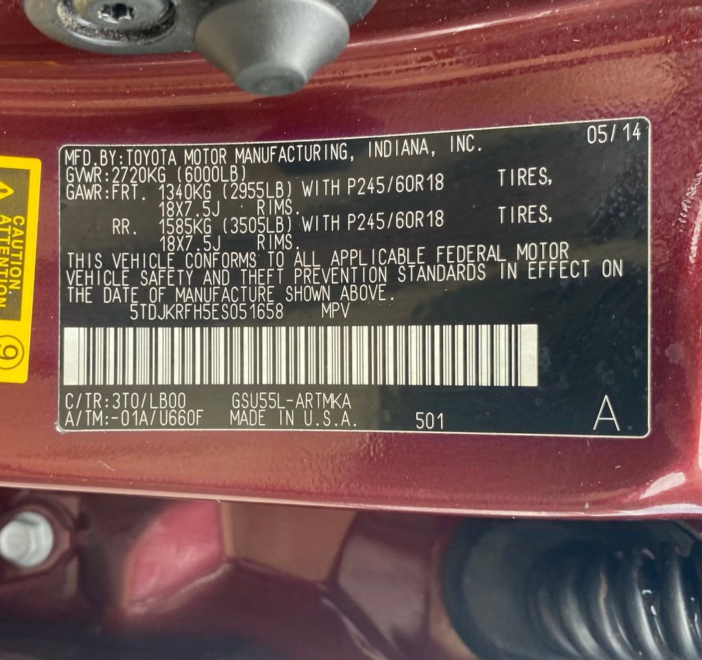 Used 2014 Toyota Highlander XLE AWD/4WD image 21