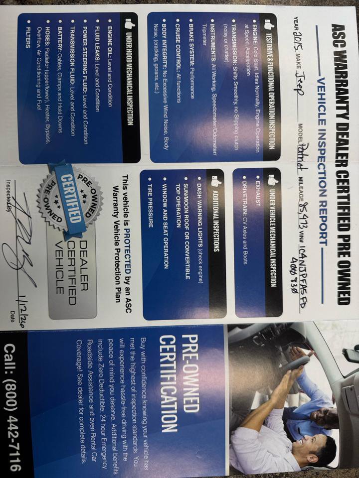 Used 2015 Jeep Patriot High Altitude image 35