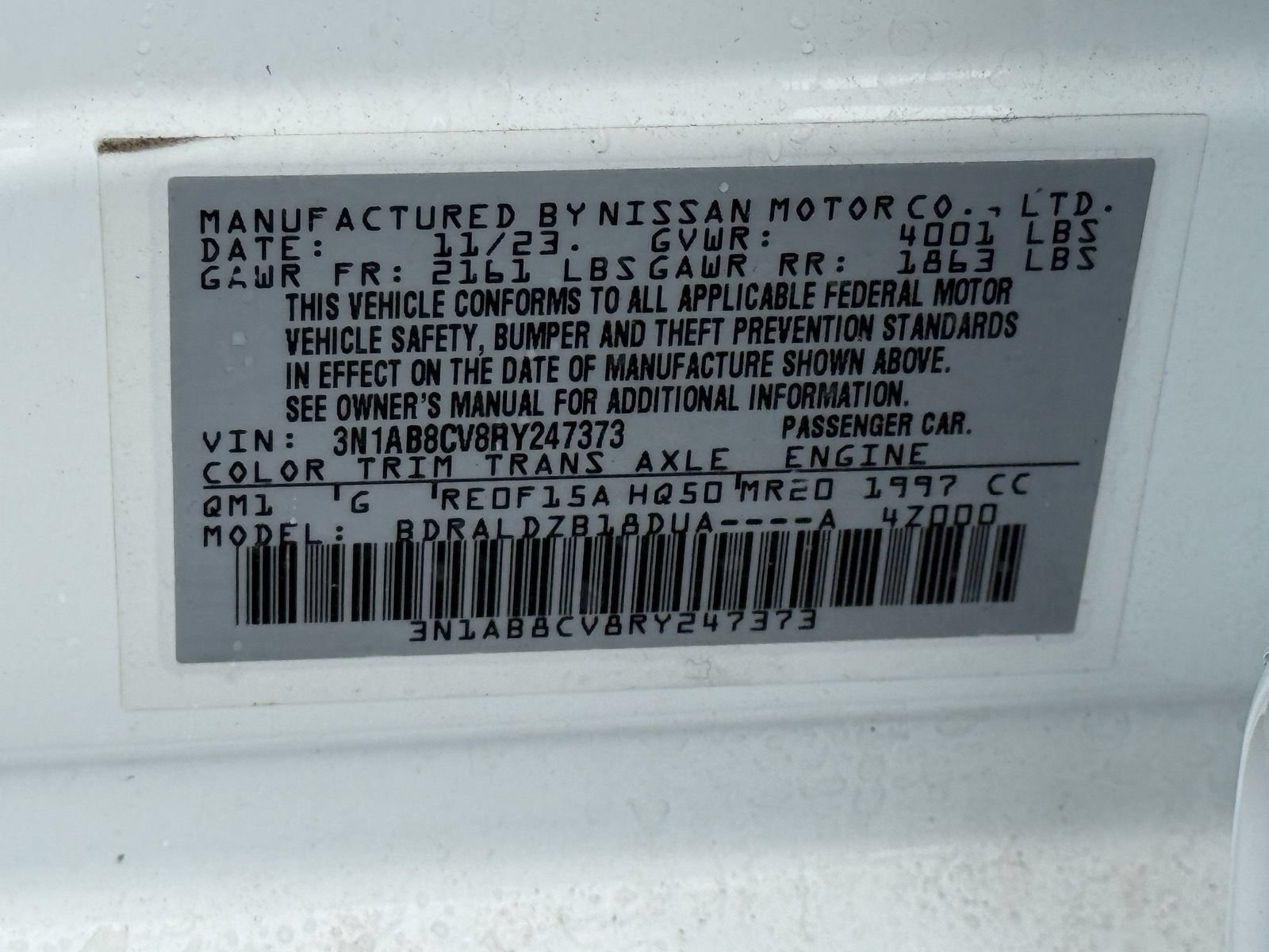 Used 2024 Nissan Sentra SV FWD image 32
