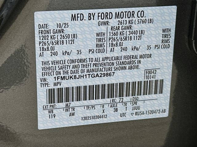 New 2026 Ford Explorer Tremor image 33