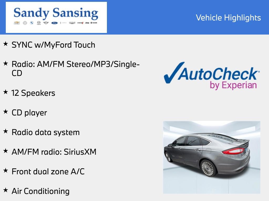 Used 2014 Ford Fusion Titanium FWD image 7