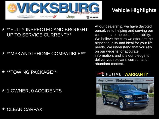 Used 2023 RAM 1500 Big Horn w/ Trailer Tow Group AWD/4WD image 13
