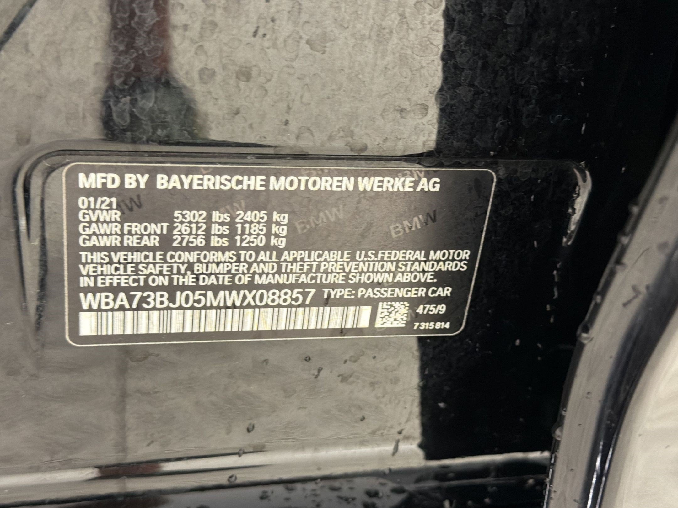Used 2021 BMW 540i xDrive w/ M Sport Package AWD/4WD image 26