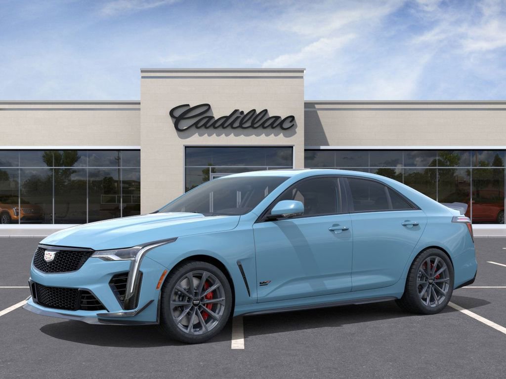New 2026 Cadillac CT4 V Blackwing w/ Carbon Fiber 1 Package RWD image 2