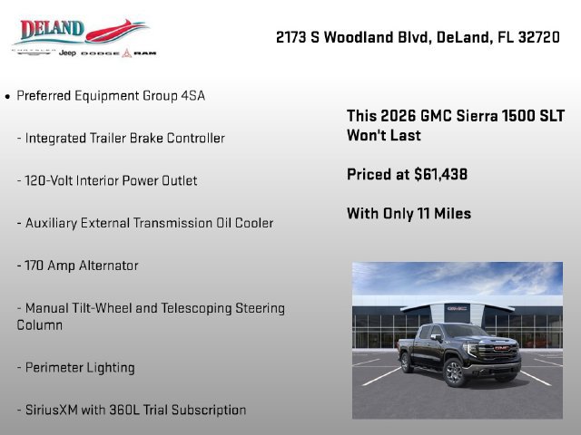 New 2026 GMC Sierra 1500 SLT w/ SLT Premium Plus Package AWD/4WD image 22