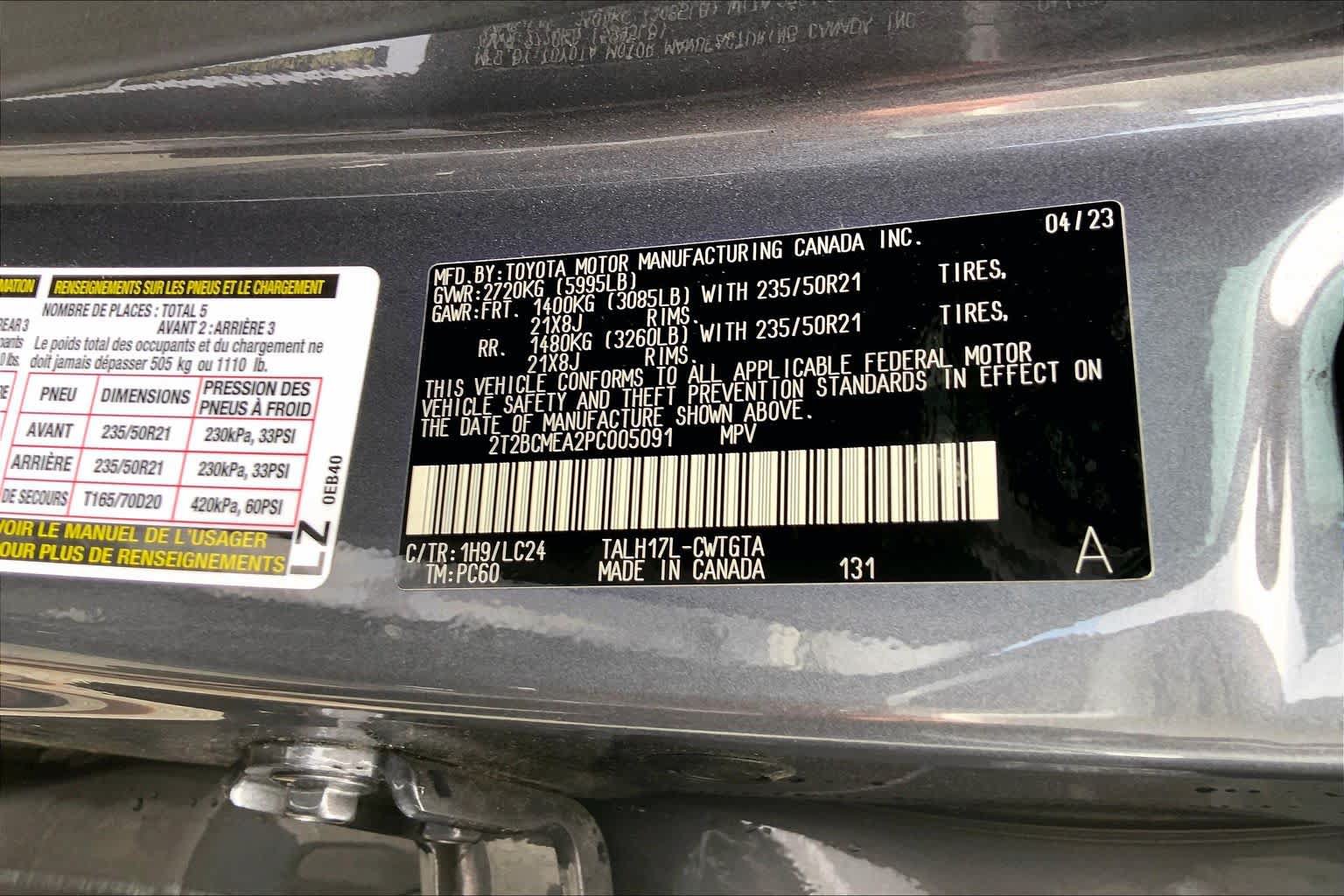 Certified 2023 Lexus RX 500h F Sport w/ Accessory Package (2T) AWD/4WD image 70