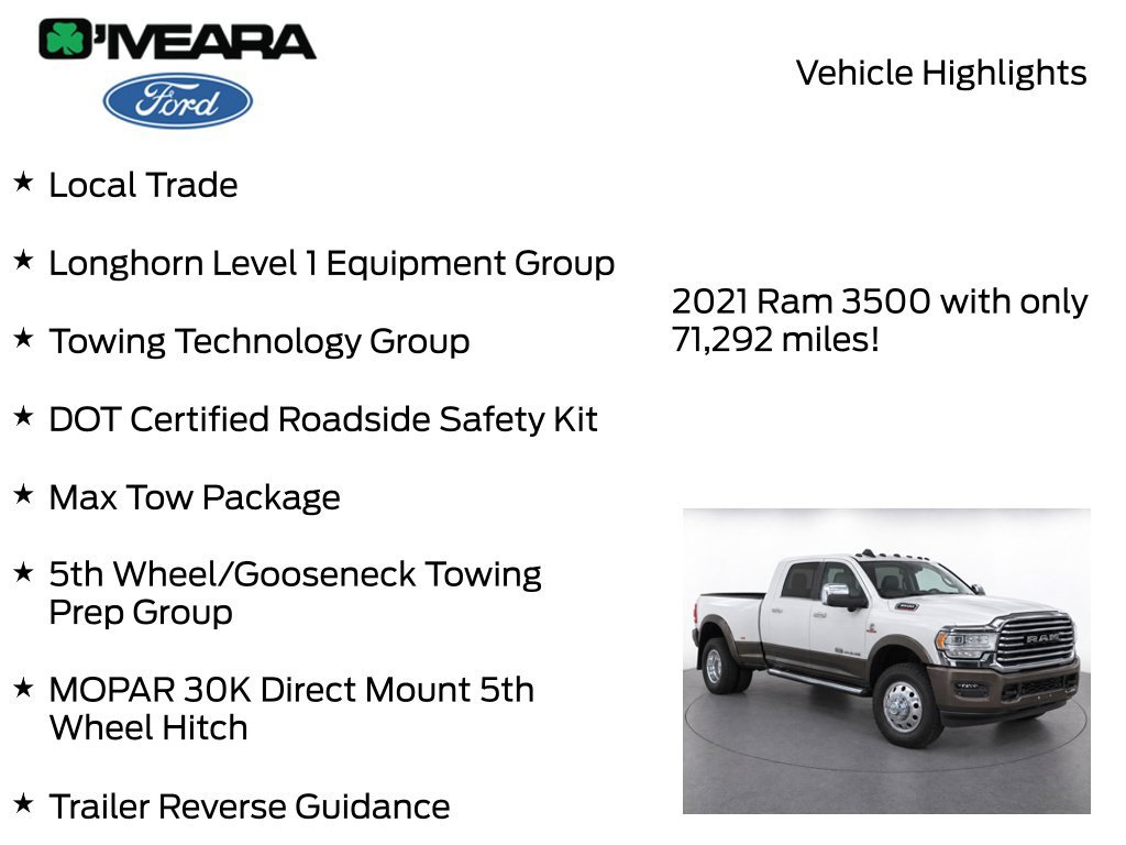 Used 2021 RAM 3500 Limited AWD/4WD image 8