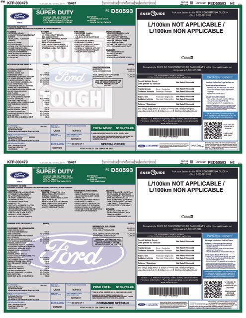 Used 2023 Ford F250 Lariat w/ Black Appearance Package AWD/4WD image 36